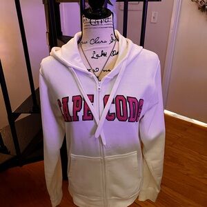 Cape Cod White Long Sleeve Hoodie